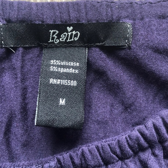 Women’s Rain Ruffle Off Shoulder Blouse Sz M - Picture 2 of 4